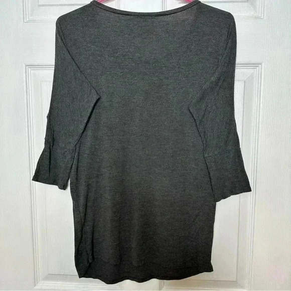 Eclipse Shirt 3/4 Dolman Sleeves Grey Size Medium - Picture 8 of 16